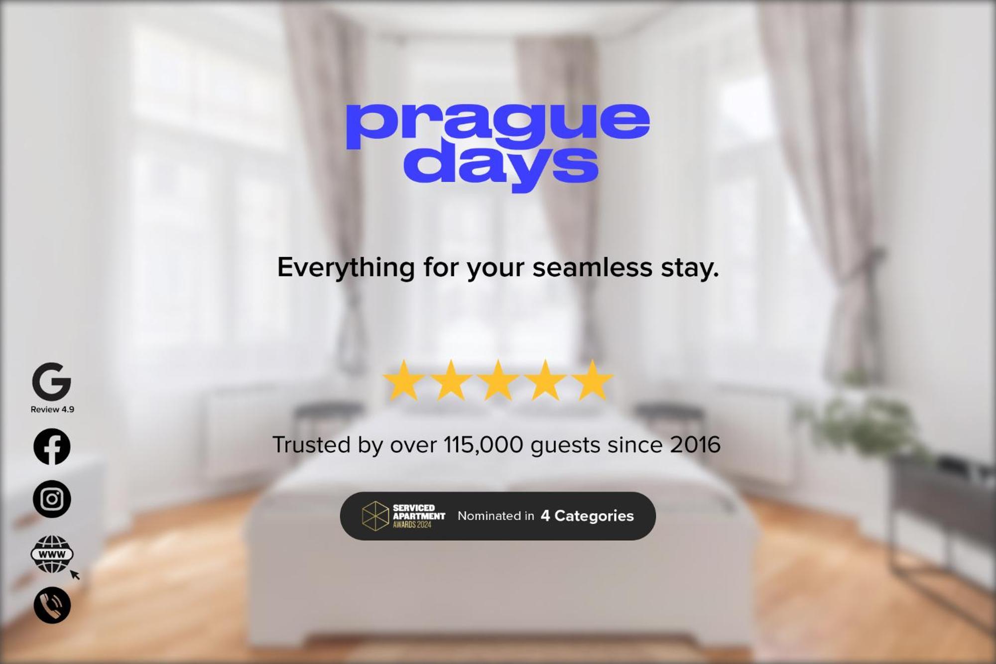 Days - 1bdr - Workspace - Near Castle Apartment Prague